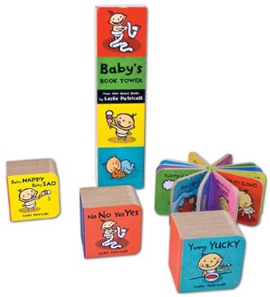Baby's Book Tower (Leslie Patricelli board books) 