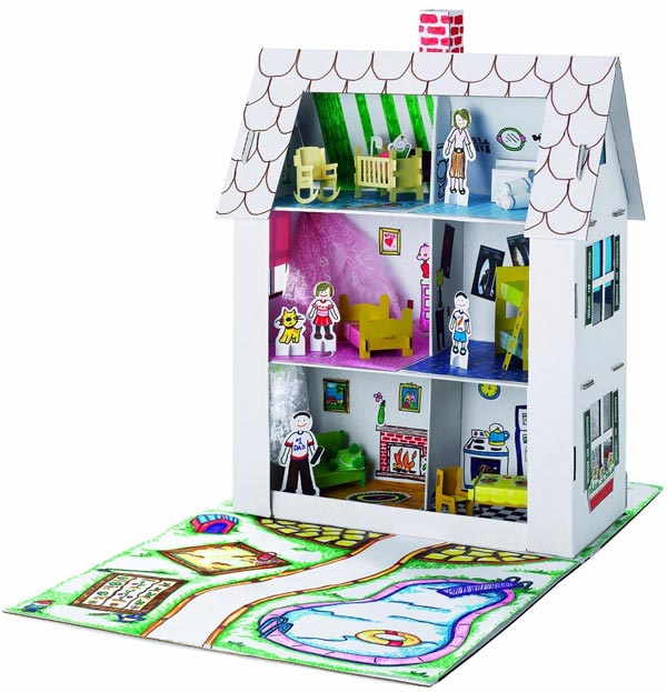 Faber Castell Cardboard Doll House