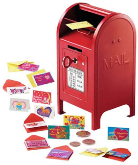 Itsy-Bitsy Valentines and Miniature Mailbox Bank