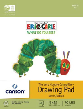 The Very Hungry Caterpillar Drawing Pad